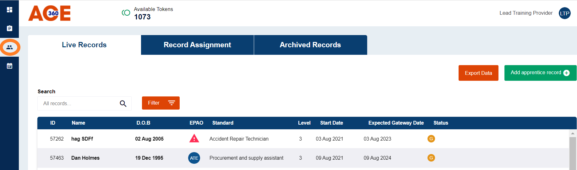 Guide to Assigning Apprentice Records to Users on ACE360: Best ...