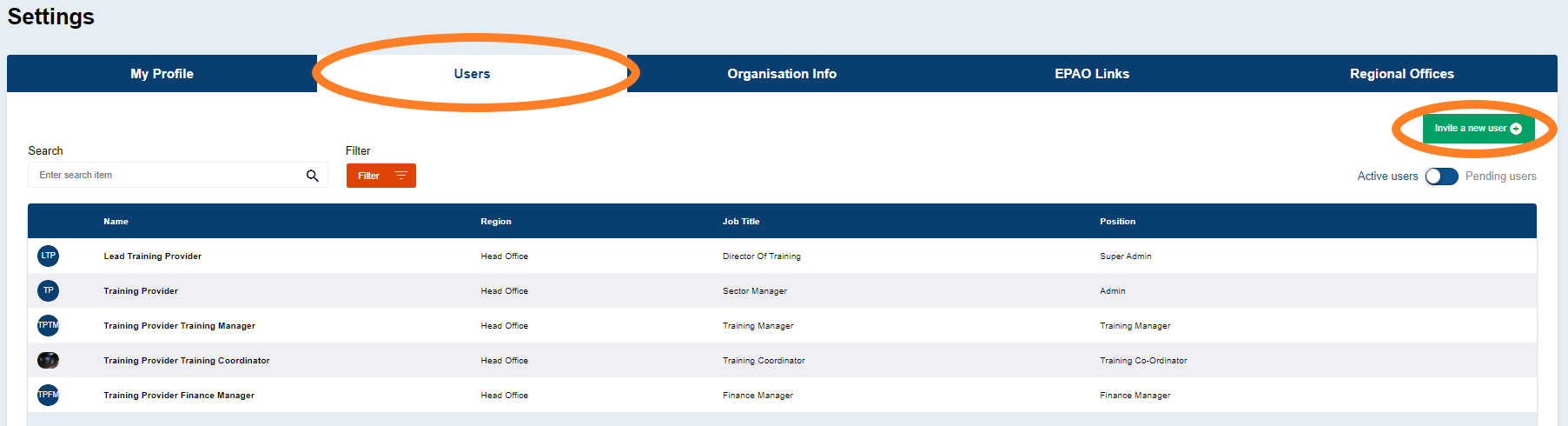 Step-by-Step Guide to Creating User Accounts in ACE360 for LTPs - ACE360