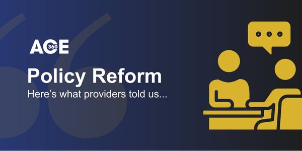 Policy Reform - here's what providers told us.